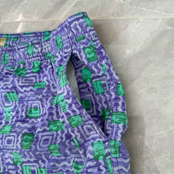 Men’s J. Crew Original Swimwear Vintage Patterned 6” Inseam Swim Trunks Large - Picture 4 of 16